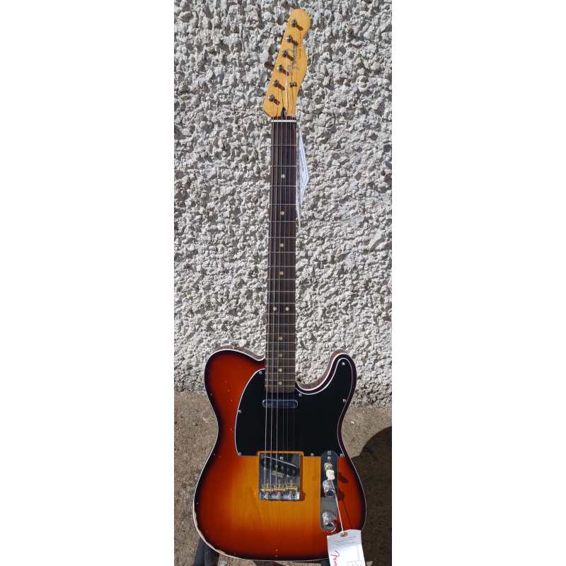 Fender Jason Isbell Custom Telecaster in 3-Colour Chocolate Burst with Gig Bag - Image 30