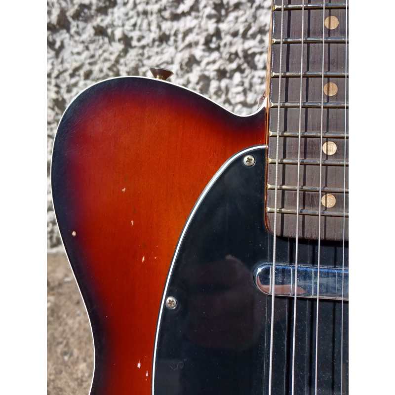 Fender Jason Isbell Custom Telecaster in 3-Colour Chocolate Burst with Gig Bag - Image 33