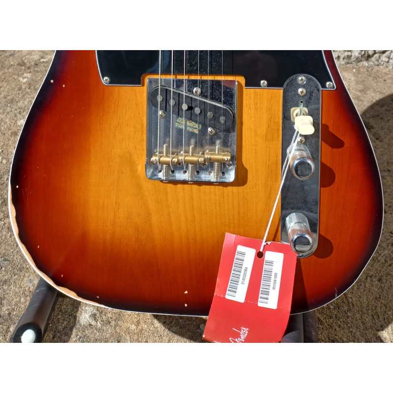 Fender Jason Isbell Custom Telecaster in 3-Colour Chocolate Burst with Gig Bag - Image 11
