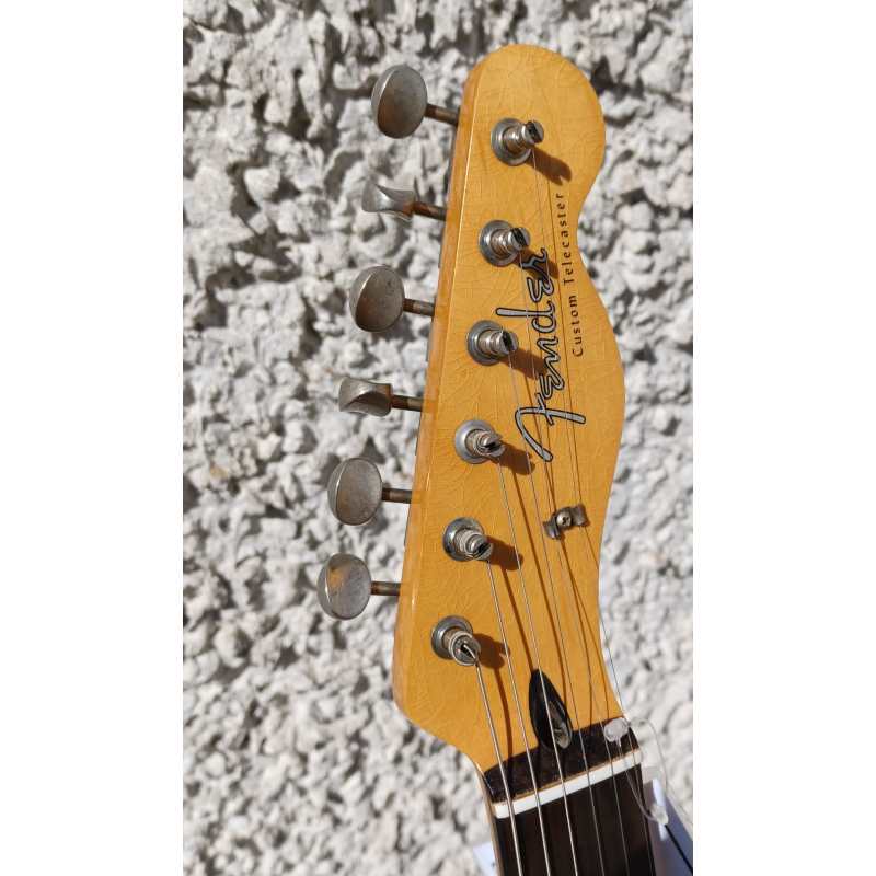 Fender Jason Isbell Custom Telecaster in 3-Colour Chocolate Burst with Gig Bag - Image 17