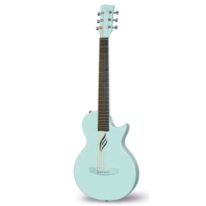 Enya Nova Go SP1 Blue Smart Travel Carbon Fiber Electro Acoustic Guitar - Image 2