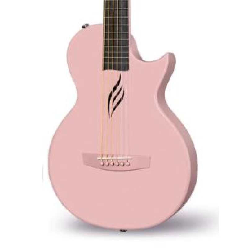 Enya Nova Go Pink Carbon Fiber Acoustic Guitar