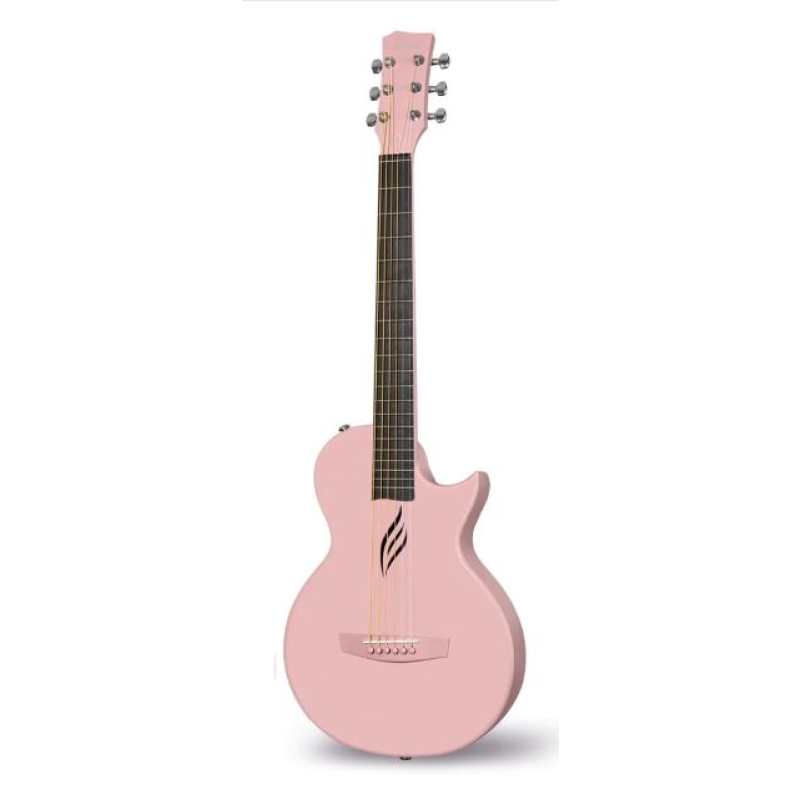 Enya Nova Go Pink Carbon Fiber Acoustic Guitar - Image 2