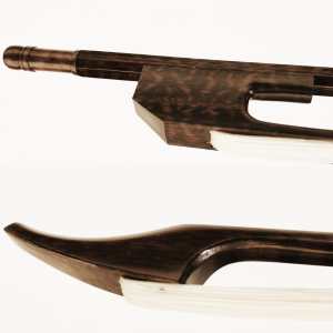 Shindo 700 Series 3/4 Size French Style Baroque Snakewood Double Bass Bow (CBF.700.SW)