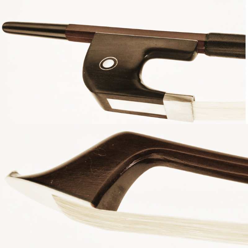 Shindo 100 Series 3/4 Size Brazilwood German Style Double Bass Bow (CBG.100.BW.O.34)