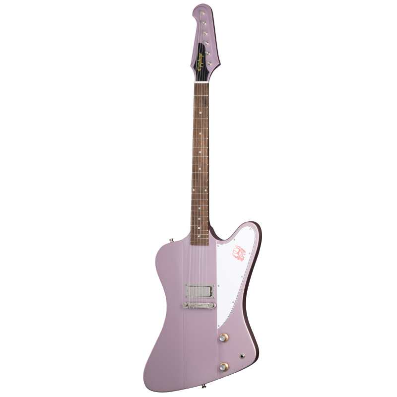 Epiphone Inspired By Gibson Custom 1963 Firebird I in Heather Poly with Hardcase - Image 6