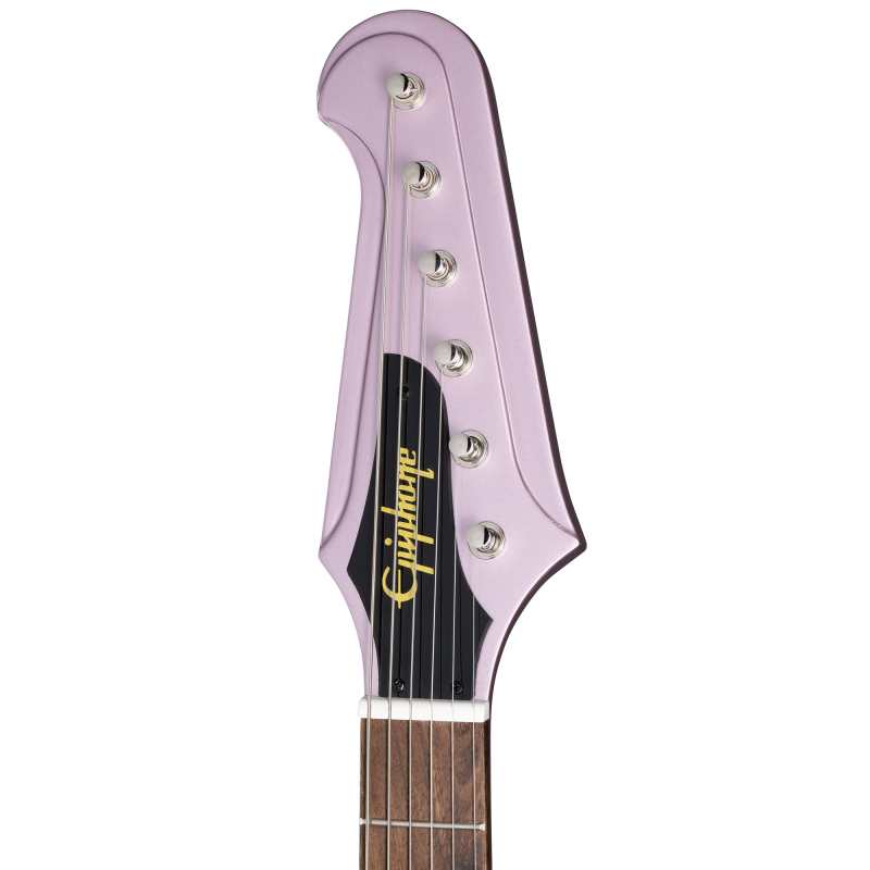 Epiphone Inspired By Gibson Custom 1963 Firebird I in Heather Poly with Hardcase - Image 2