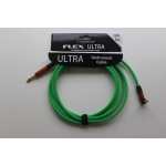 Tanglewood Flex Ultra 10ft (3 metre) Guitar / Instrument Cable in Lakeshore Green with Straight Jack to Angled Jack (FX3-LG-A)