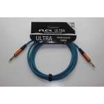 Tanglewood Flex Ultra 10ft (3 metre) Guitar / Instrument Cable in Ocean Blue with Straight Jack to Straight Jack (FX3-OB)