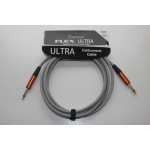 Tanglewood Flex Ultra 10ft (3 metre) Guitar / Instrument Cable in Storm Grey with Straight Jack to Straight Jack (FX3-SG)