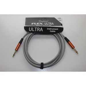 Tanglewood Flex Ultra 10ft (3 metre) Guitar / Instrument Cable in Storm Grey with Straight Jack to Straight Jack (FX3-SG)