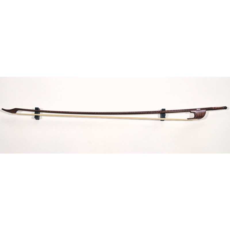 Shindo 700 Series 3/4 Size German Style Baroque Snakewood Double Bass Bow (CBG.700.SW) - Image 4