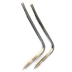 Pair of Solid Chrome Piano Book Holders (Piano Accessories PA710C)