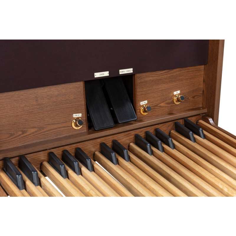 Viscount Ensign Compact 45 Available in Either Dark & Light Oak Simulated Wood Finishes - Image 7