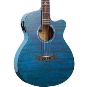 Tanglewood TA4CE-BL Azure Super Folk Electro Acoustic in Serenity Blue