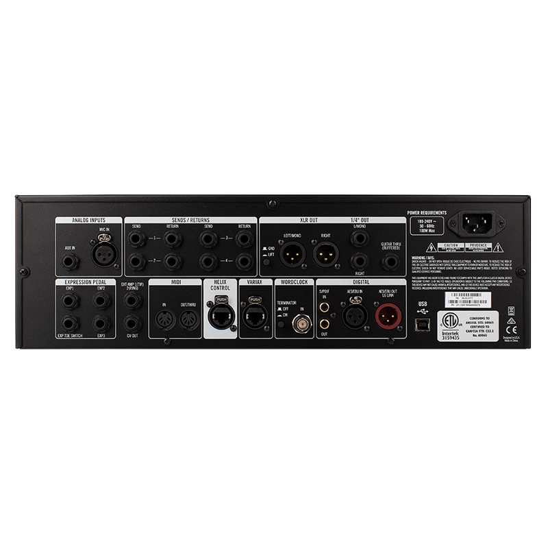 Line6 Helix Rack Rack-Mountable Amp & Effects Processor - Image 2