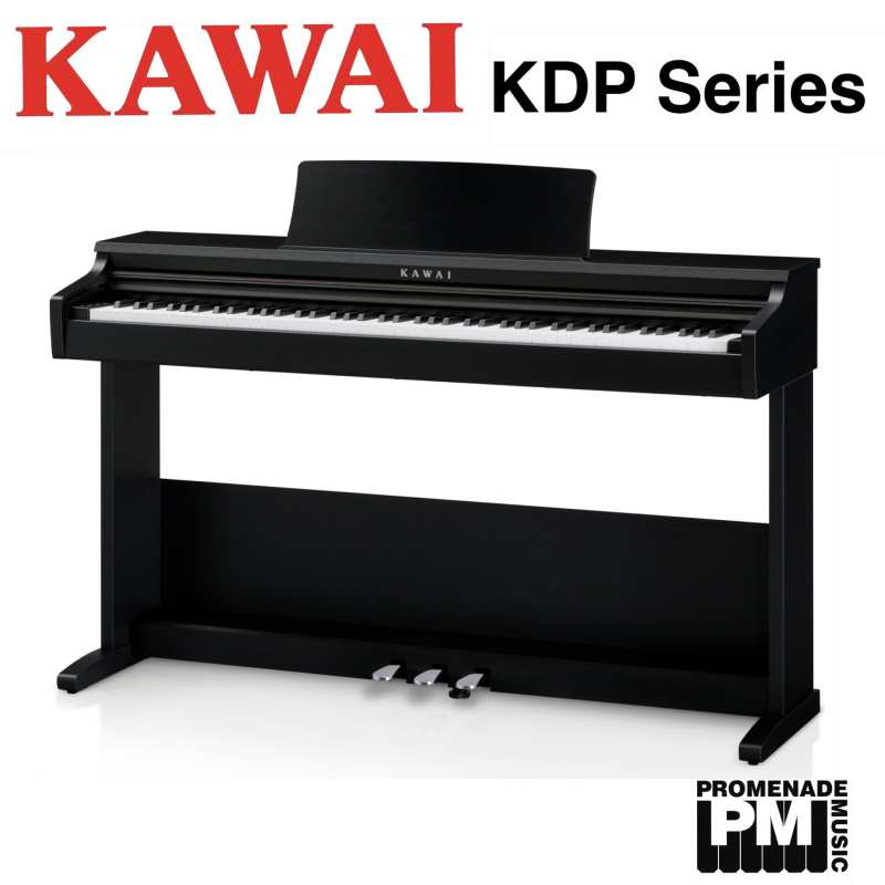 Kawai KDP75 Digital Piano in Satin Black (KDP75SB)