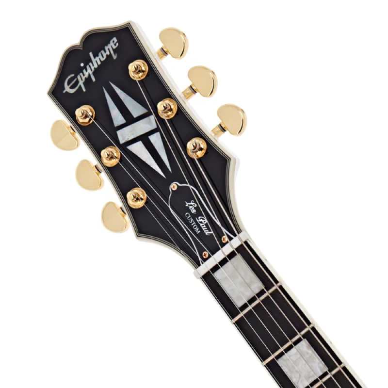 Epiphone Les Paul Custom, Alpine White, Left-handed - Image 2