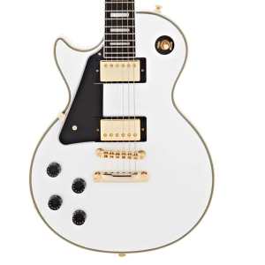 Epiphone Les Paul Custom, Alpine White, Left-handed