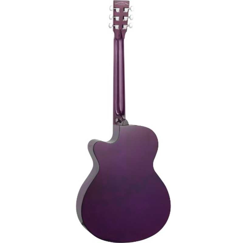 Tanglewood TA4CE-PU Azure Electro Acoustic in Foxglove Purple - Image 2
