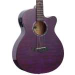 Tanglewood TA4CE-PU Azure Electro Acoustic in Foxglove Purple