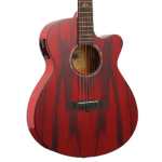 Tanglewood TA4CE-RD Azure Super Folk Electro Acoustic in Shimmering Red