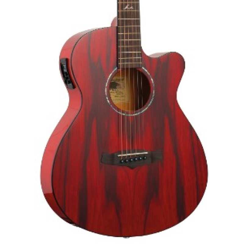 Tanglewood TA4CE-RD Azure Super Folk Electro Acoustic in Shimmering Red