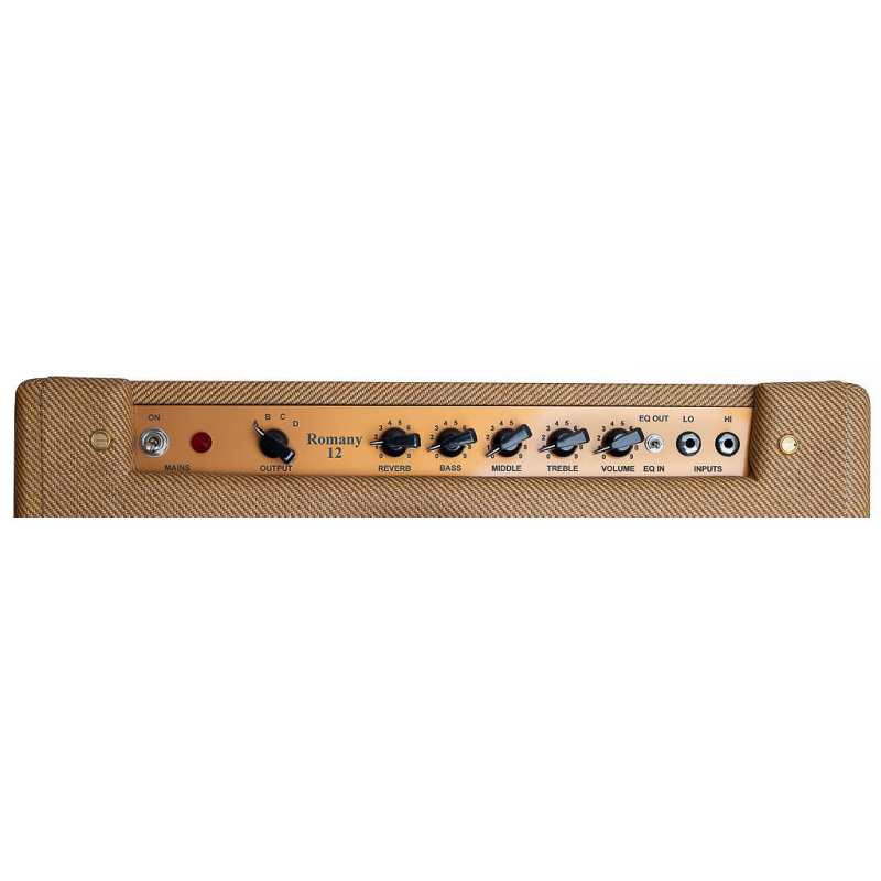 Cornell Romany 12 Reverb Guitar Amp (10W Valve Combo with 1x12" Jensen speaker) - Image 4