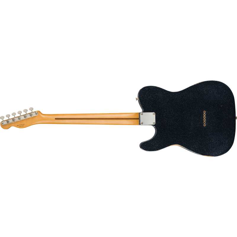 Fender Brad Paisley Esquire Electric Guitar in Black Sparkle Finish with Gig Bag, Secondhand - Image 5