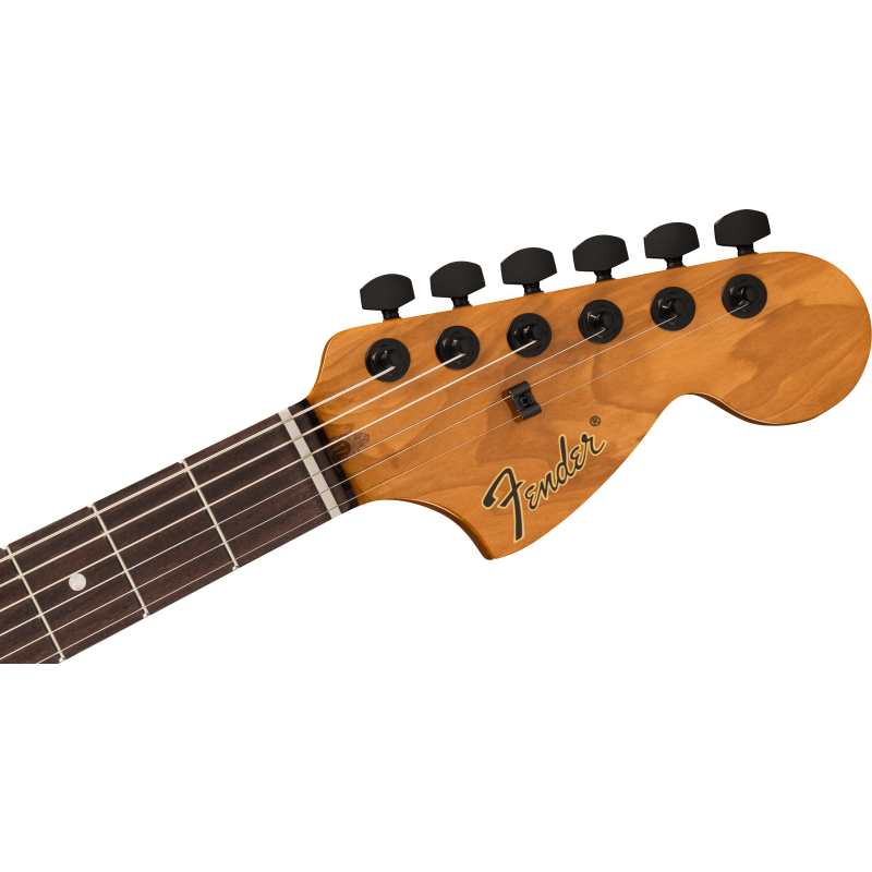 Fender Tom Delonge Starcaster Double-cut Semi-hollow Body Electric Guitar in Satin Olympic White Finish - Image 3