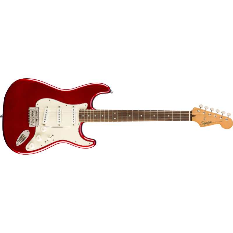 Squier Classic Vibe 60s Stratocaster, Candy Apple Red - Image 6