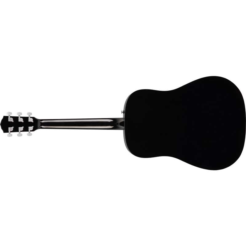 Fender CD-60S Dreadnought Acoustic Guitar in Black (CD60S) - Image 3
