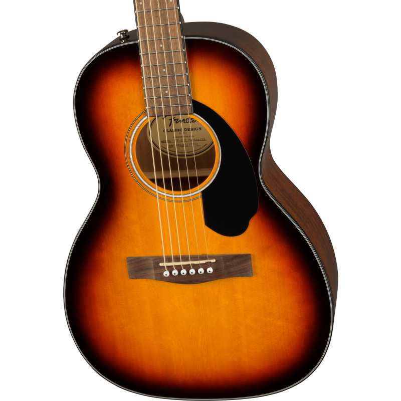 Fender CP-60S Parlor Acoustic Guitar in Sunburst (CP60S)
