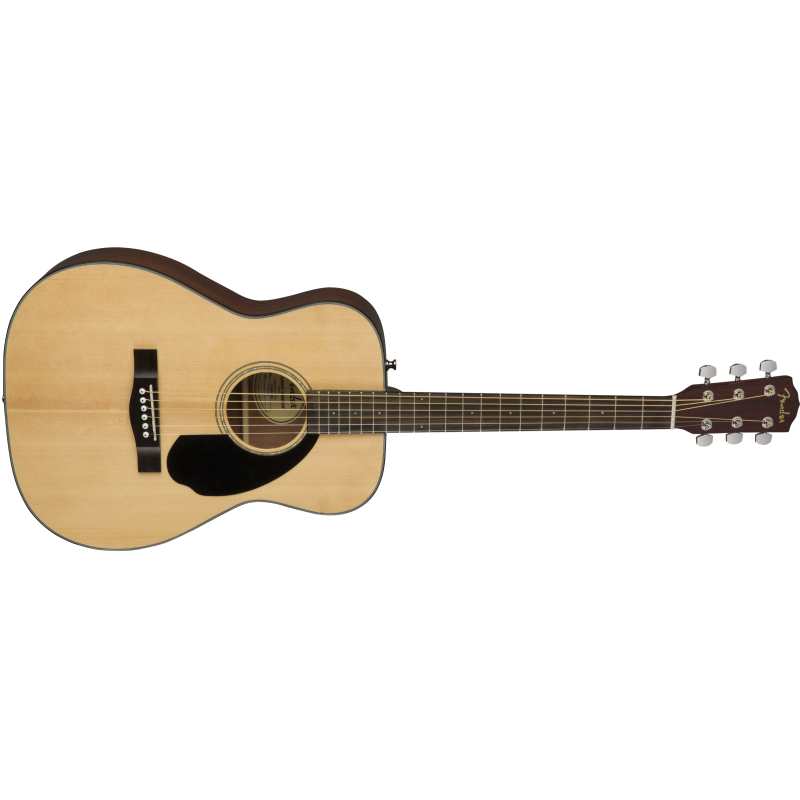 Fender CC60S Concert Sized Acoustic Guitar in Natural - Image 6