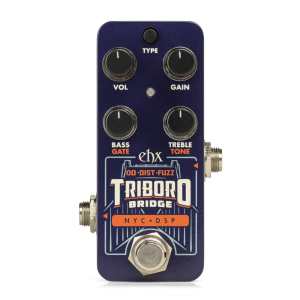 Electro-Harmonix Triboro Bridge Overdrive, Distortion & Fuzz Pedal