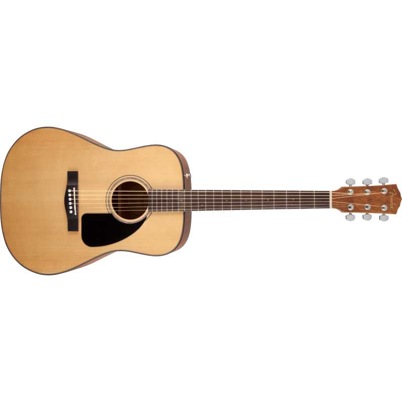 Fender CD60 Dreadnought Acoustic Guitar in Natural, Secondhand - Image 2