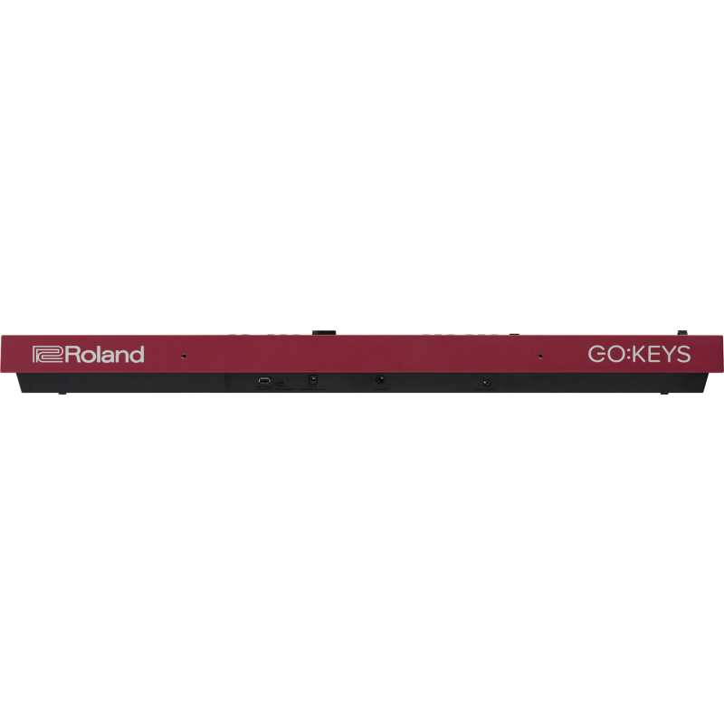 Roland GO: Keys 3 Music Creation Keyboard, Dark Red - Image 3