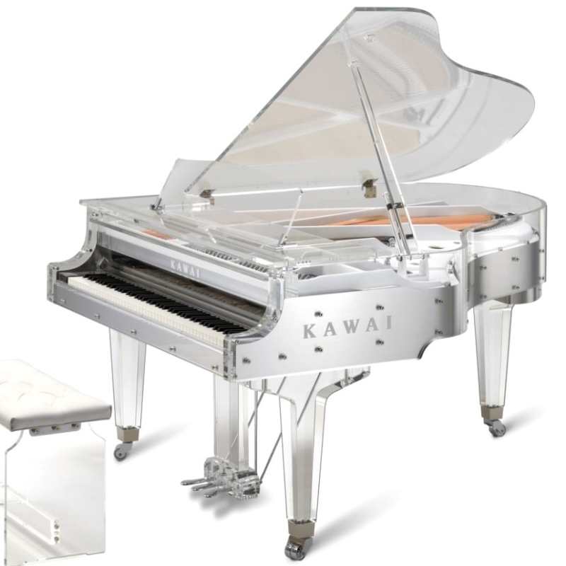Kawai CR-45 Crystal Grand Piano (The CR45 is Made in Japan) - Image 21