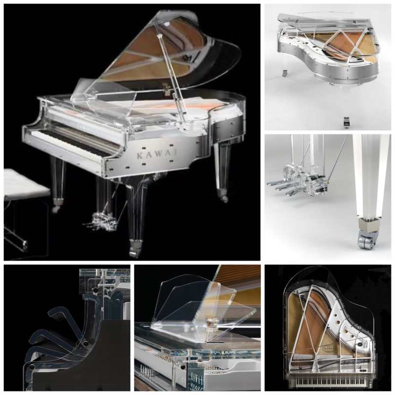 Kawai CR-45 Crystal Grand Piano (The CR45 is Made in Japan) - Image 2