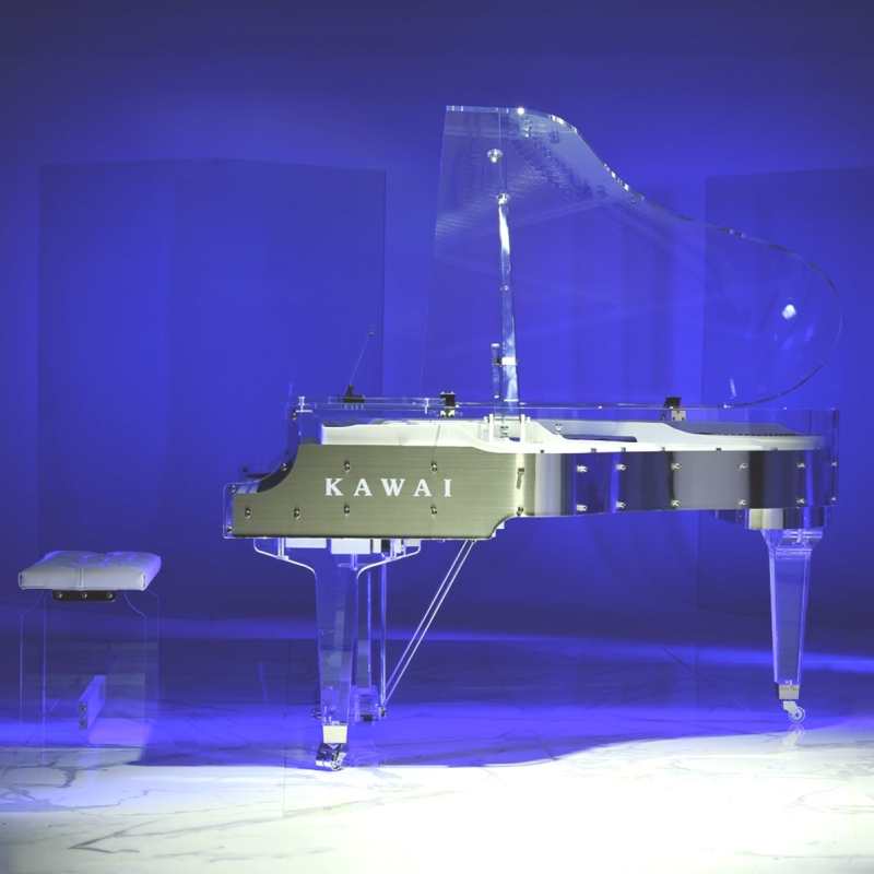 Kawai CR-45 Crystal Grand Piano (The CR45 is Made in Japan) - Image 7