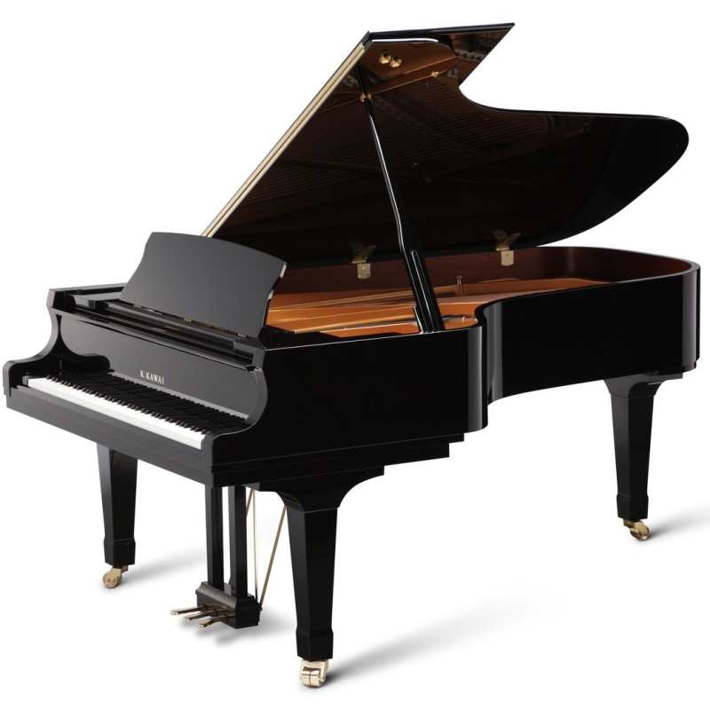 Kawai GX-7 Grand Piano in Polished Ebony Black (The 229cm / 7'6" GX7 is Made in Japan)