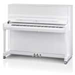New Kawai K300SL Upright Piano in White Polished (122cm) Made in Indonesia.