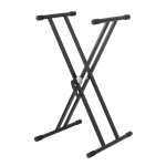 Soundsation KS-25 Double-Braced X-Stand, Keyboard Stand (KS25)