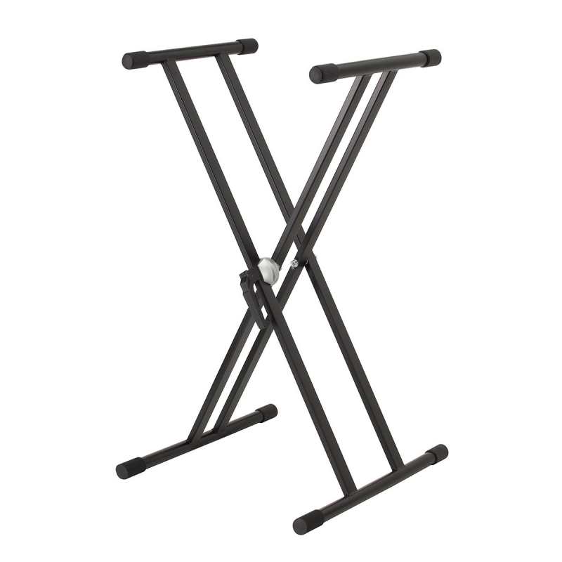 Soundsation KS-25 Double-Braced X-Stand, Keyboard Stand (KS25)