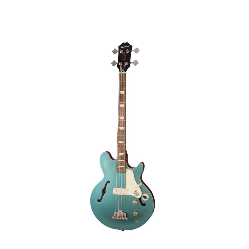 Epiphone Jack Casady Bass, Faded Pelham Blue - Image 7