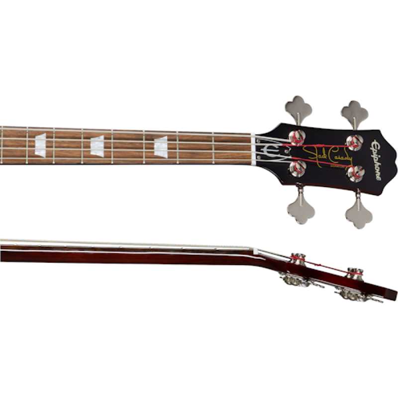 Epiphone Jack Casady Bass, Faded Pelham Blue - Image 4