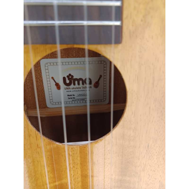 UMA UMGO-C Mango Concert Ukulele (UMGOC) - Image 9