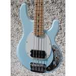 Sterling by MusicMan Stingray Short Scale 4-string Bass Guitar in Daphne Blue with Gig Bag, Secondhand