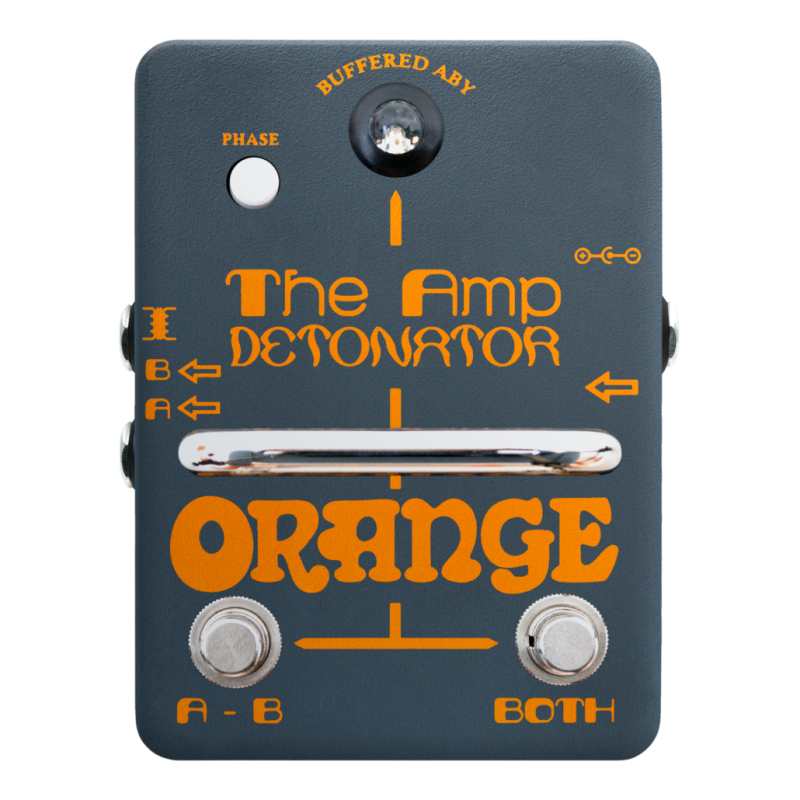 Orange The Amp Detonator ABY Pedal with Phase Correction - Image 3