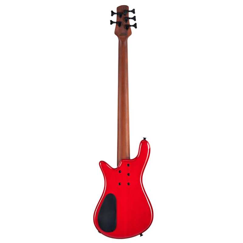 Spector Eurobolt 5-String Bass in Inferno Red with Gigbag - Image 3
